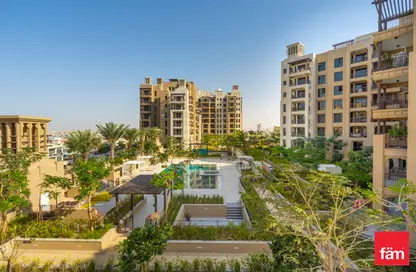 Outdoor Building image for: Apartment - 2 Bedrooms - 3 Bathrooms for rent in Lamtara 3 - Madinat Jumeirah Living - Umm Suqeim - Dubai, Image 1