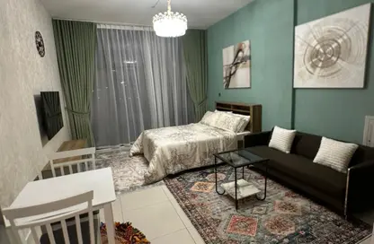Apartment - Studio - 1 Bathroom for rent in Binghatti Crystals - Dubai Silicon Oasis - Dubai