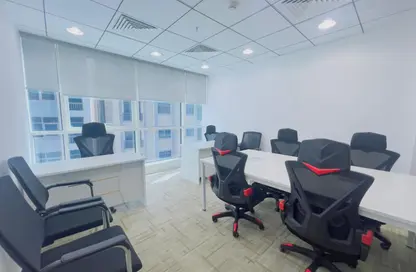 Office Space - Studio - 4 Bathrooms for rent in Hamdan Street - Abu Dhabi