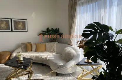 Living Room image for: Apartment - 1 Bedroom - 1 Bathroom for rent in Creek Vistas Reserve - Sobha Hartland - Mohammed Bin Rashid City - Dubai, Image 1