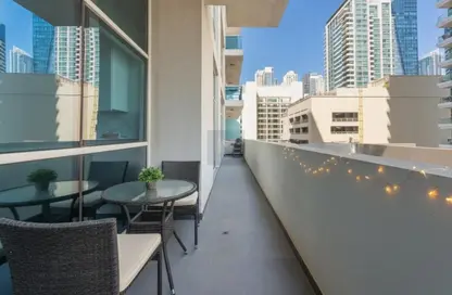 Apartment - 2 Bedrooms - 3 Bathrooms for rent in Cascades Tower - Dubai Marina - Dubai