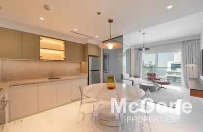 Apartment - 1 Bedroom - 1 Bathroom for rent in Grand Bleu Tower 2 - EMAAR Beachfront - Dubai Harbour - Dubai