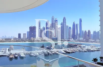 Apartment - 2 Bedrooms - 3 Bathrooms for rent in Palace Beach Residence - EMAAR Beachfront - Dubai Harbour - Dubai
