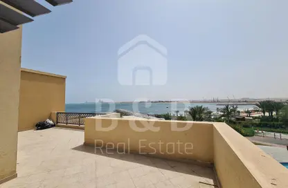 Terrace image for: Apartment - 1 Bedroom - 2 Bathrooms for sale in Fayrouz - Bab Al Bahar - Al Marjan Island - Ras Al Khaimah, Image 1