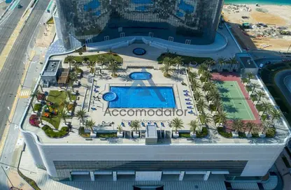 Apartment - 3 Bedrooms - 3 Bathrooms for rent in Leaf Tower - Tamouh - Al Reem Island - Abu Dhabi