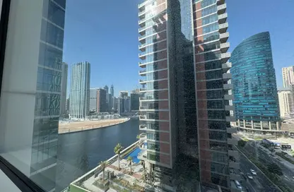 مكتب - استوديو - 1 حمام للايجار في البحيرة المركزية - الخليج التجاري - دبي