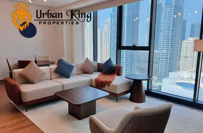 Apartment - 1 Bedroom - 2 Bathrooms for rent in Dubai Marina Moon - Dubai Marina - Dubai