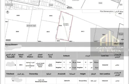 Land - Studio for sale in Al Jurf Industrial 2 - Al Jurf Industrial - Ajman Land - Studio for sale in Al Jurf Industrial 2 - Al Jurf Industrial - Ajman