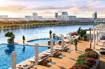 Apartment - 2 Bedrooms - 3 Bathrooms for sale in Sobha Hartland Waves Opulence - Nad Al Sheba 1 - Nad Al Sheba - Dubai