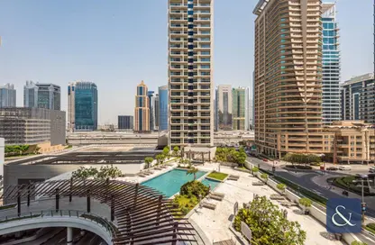 Apartment - 1 Bedroom - 2 Bathrooms for sale in Silverene Tower A - Silverene - Dubai Marina - Dubai