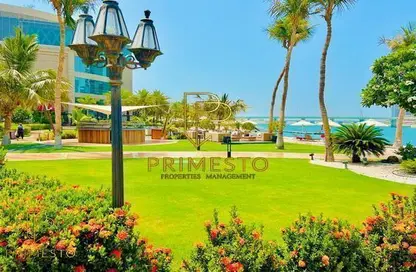 Apartment - 4 Bedrooms - 5 Bathrooms for rent in Beach Rotana - Tourist Club Area - Abu Dhabi