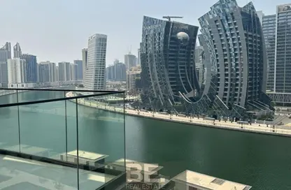Apartment - Studio - 1 Bathroom for rent in Binghatti Canal - Business Bay - Dubai