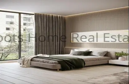 Room / Bedroom image for: Apartment - 2 Bedrooms - 3 Bathrooms for sale in Q Gardens Lofts - Jumeirah Village Circle - Dubai, Image 1