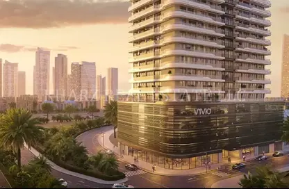 شقة - غرفة نوم - 2 حمامات للبيع في برج فيفيد - مثلث قرية الجميرا - دبي شقة - غرفة نوم - 2 حمامات للبيع في برج فيفيد - مثلث قرية الجميرا - دبي