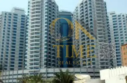 Apartment - 2 Bedrooms - 1 Bathroom for rent in Al Rashidiya Towers - Al Rashidiya - Ajman Downtown - Ajman
