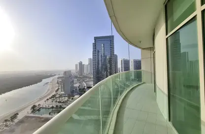 Apartment - 4 Bedrooms - 5 Bathrooms for rent in Beach Towers - Shams Abu Dhabi - Al Reem Island - Abu Dhabi