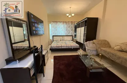 Apartment - Studio - 1 Bathroom for rent in Orient Tower 2 - Orient Towers - Al Bustan - Ajman