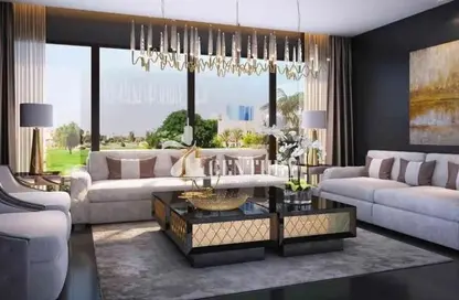 Living Room image for: Villa - 4 Bedrooms - 4 Bathrooms for sale in Park Residences 4 - Park Residences - DAMAC Hills - Dubai, Image 1
