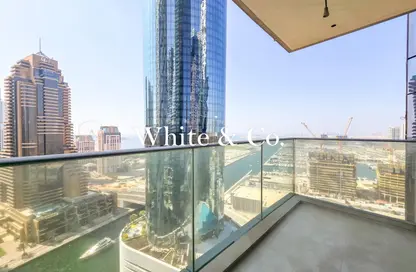 Apartment - 3 Bedrooms - 3 Bathrooms for rent in Damac Heights - Dubai Marina - Dubai