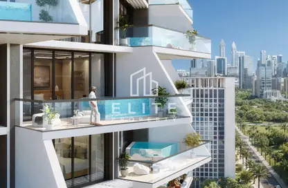 Apartment - 1 Bedroom - 2 Bathrooms for sale in Binghatti Grove - Jumeirah Village Circle - Dubai
