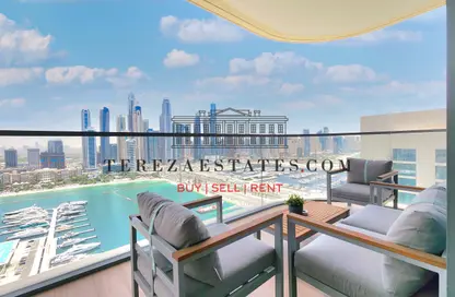 Apartment - 3 Bedrooms - 4 Bathrooms for sale in Marina Vista - EMAAR Beachfront - Dubai Harbour - Dubai