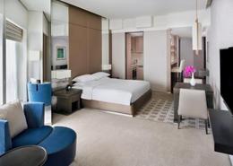 Room / Bedroom image for: Studio - 1 bathroom for rent in Hyatt Regency Creek Heights Residences - Dubai Healthcare City - Dubai, Image 1