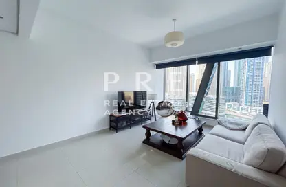 Apartment - 1 Bedroom - 1 Bathroom for rent in Silverene Tower B - Silverene - Dubai Marina - Dubai