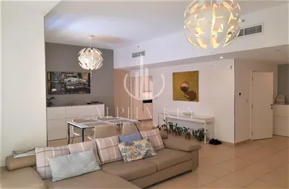 Living / Dining Room image for: Apartment - 2 Bedrooms - 2 Bathrooms for sale in Sadaf 7 - Sadaf - Jumeirah Beach Residence - Dubai, Image 1