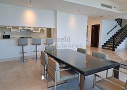 Dining Room image for: Apartment - 4 bedrooms - 6 bathrooms for rent in Barcelo Residences - Dubai Marina - Dubai, Image 1