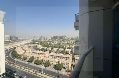 Apartment - Studio - 1 Bathroom for rent in Cricket Tower - Dubai Sports City - Dubai