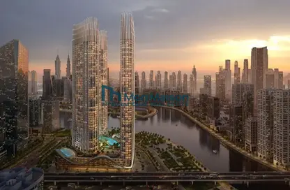شقة - غرفة نوم - 1 حمام للبيع في بن غاطي سكاي رايز - الخليج التجاري - دبي