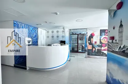 Office Space - Studio - 1 Bathroom for rent in Canal Star Tower - Al Majaz 3 - Al Majaz - Sharjah