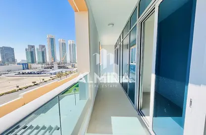Balcony image for: Apartment - 1 Bedroom - 2 Bathrooms for rent in Julphar Residence - Al Reem Island - Abu Dhabi, Image 1