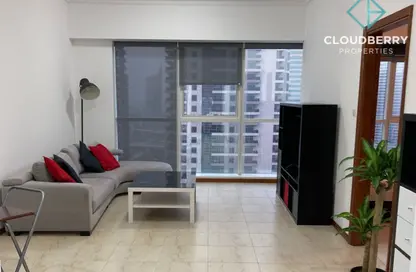 شقة - غرفة نوم - 2 حمامات للايجار في برج ماج214 - (JLT) مجمع R - أبراج بحيرة الجميرا - دبي