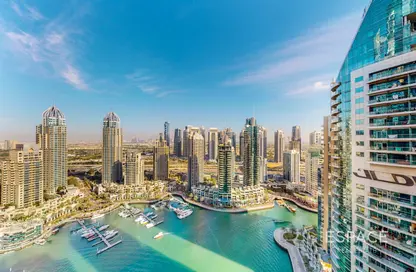 Apartment - 2 Bedrooms - 2 Bathrooms for sale in Iris Blue - Dubai Marina - Dubai