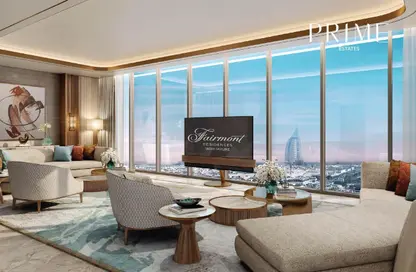 شقة - 2 غرف نوم - 2 حمامات للبيع في Fairmont Residences Dubai Skyline - الصفوح 1 - الصفوح - دبي