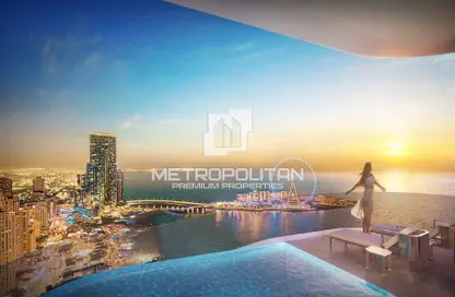 صورة لـ حوض سباحة شقة - 3 غرف نوم - 4 حمامات للبيع في سينسوريا في فايف لوكس - مساكن شاطئ الجميرا - دبي ، صورة رقم 1