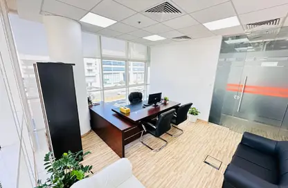 Office Space - Studio - 1 Bathroom for rent in Business Atrium Building - Oud Metha - Bur Dubai - Dubai