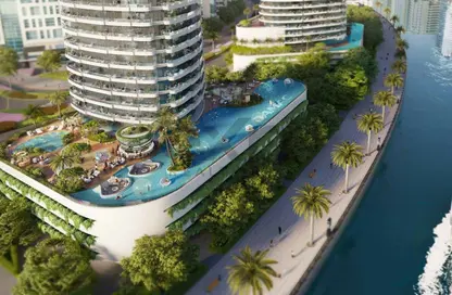 Apartment - Studio - 1 Bathroom for sale in Canal Heights - Business Bay - Dubai