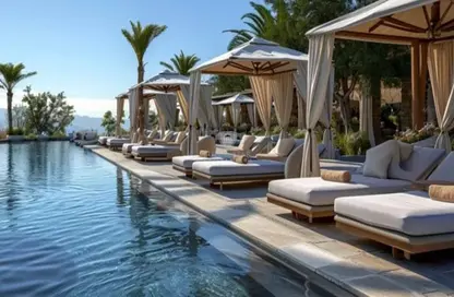 Apartment - 2 Bedrooms - 4 Bathrooms for sale in Aqua Arc - Al Marjan Island - Ras Al Khaimah