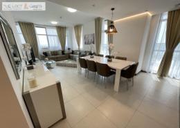 Living / Dining Room image for: Apartment - 3 bedrooms - 3 bathrooms for rent in Capital Centre - Abu Dhabi, Image 1