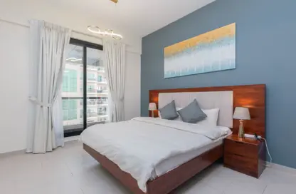 Apartment - 1 Bedroom - 2 Bathrooms for rent in Escan Tower - Dubai Marina - Dubai