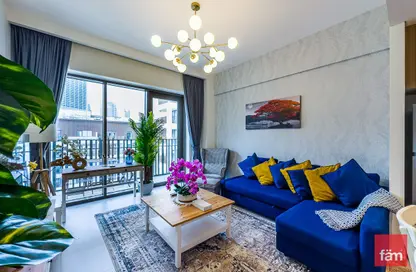Living Room image for: Apartment - 1 Bedroom - 1 Bathroom for sale in Bayshore - Creek Beach - Dubai Creek Harbour (The Lagoons) - Dubai, Image 1