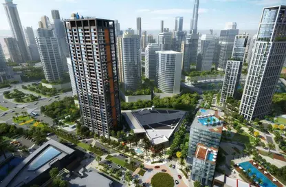 Apartment - Studio - 1 Bathroom for sale in Peninsula Two - Peninsula - Business Bay - Dubai