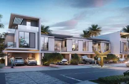 Townhouse - 4 Bedrooms - 3 Bathrooms for sale in Maldives - DAMAC Islands - Dubai Land - Dubai