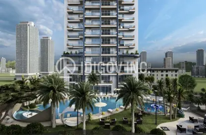 Office Space - Studio - 1 Bathroom for rent in Clover Bay Tower - Business Bay - Dubai