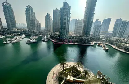 شقة - 3 غرف نوم - 5 حمامات للايجار في برج المارينا - دبي مارينا - دبي