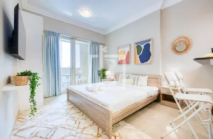 Apartment - Studio - 1 Bathroom for rent in Manchester Tower - Dubai Marina - Dubai