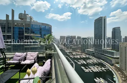 Apartment - 2 Bedrooms - 3 Bathrooms for rent in Marina Wharf 2 - Marina Wharf - Dubai Marina - Dubai