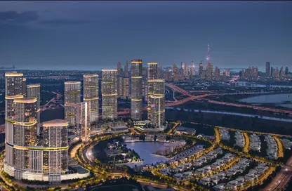 Apartment - 1 Bedroom - 1 Bathroom for sale in 350 Riverside Crescent - Sobha Hartland II - Bukadra - Dubai